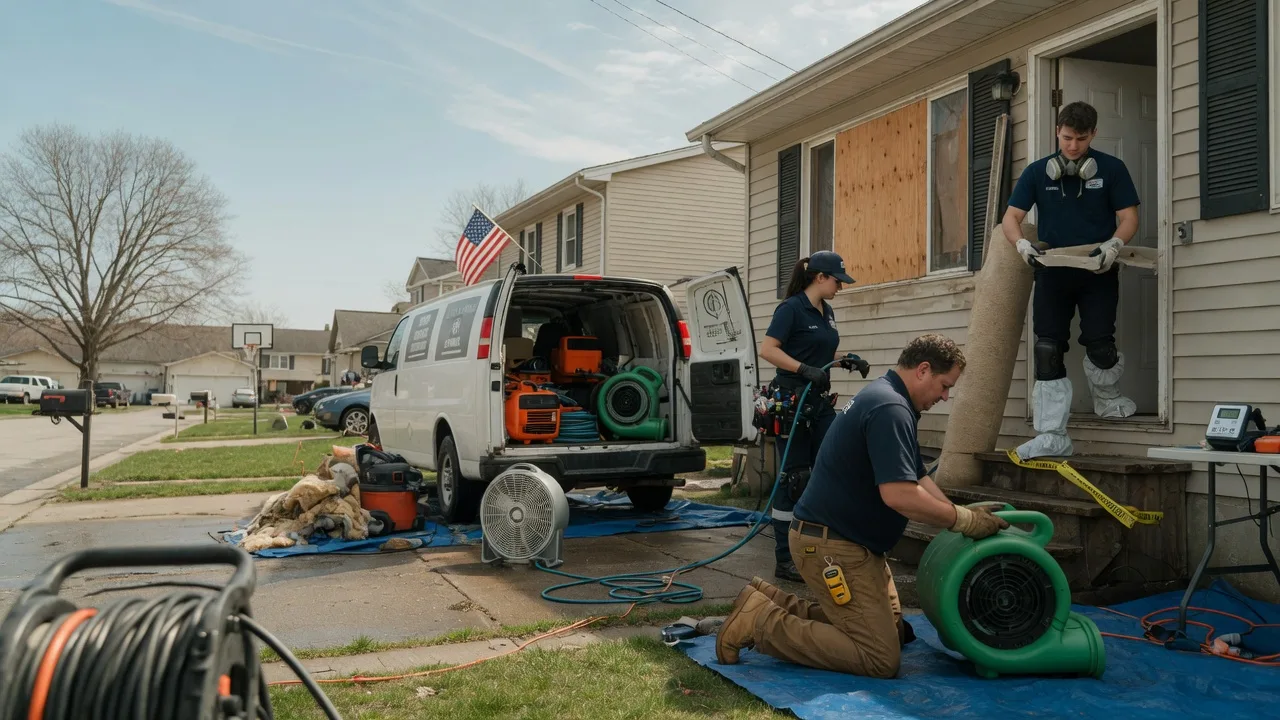Water Damage Restoration in Kingston, RI near me